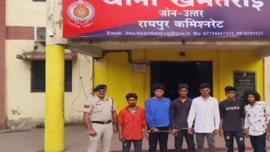 CG : रायपुर में चोरी का खुलासा, गोदाम का शटर तोड़कर चोरी करने वाले 6 चोर गिरफ्तार …