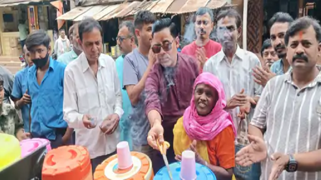 राजनांदगांव : भीषण गर्मी में बाजार लाइन में प्याऊ घर हुआ शुरू …