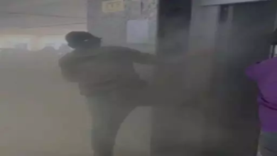 CG : लिफ्ट में लगी आग, अपार्टमेंट में हड़कंप ...