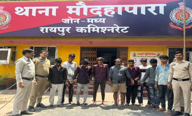 CG : मिडनाइट एक्शन में रायपुर पुलिस का शिकंजा: 20 वारंटी गिरफ्तार, 150 बदमाशों के घरों पर दबिश …