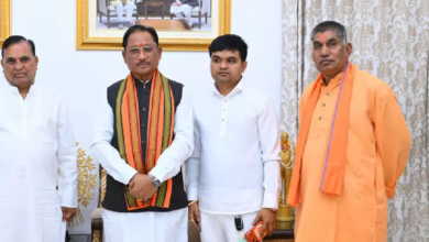 CG : CM साय से मिले मध्य प्रदेश मछुआ कल्याण बोर्ड के अध्यक्ष सीताराम बॉथम …