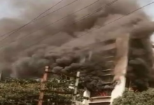 CG : रायपुर के आवासीय अपार्टमेंट में लगी आग …