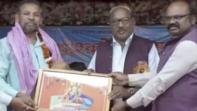 CG : अंकुश देवांगन का पाटन देवांगन समाज में सम्मान …