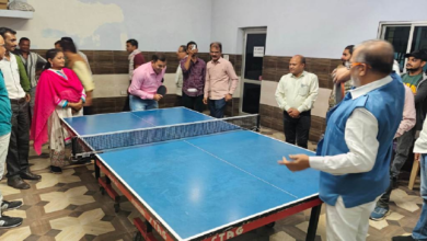 CG : स्व. सत्येंद्र गुमास्ता स्मृति टेबल टेनिस प्रतियोगिता शुरू, पहले दिन 17 मुकाबले …