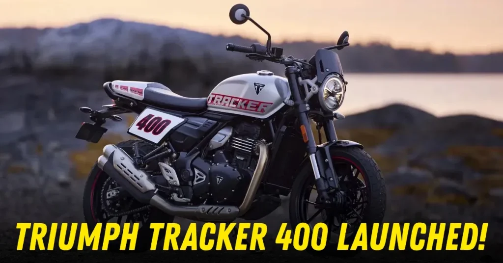 Triumph New Tracker 400
