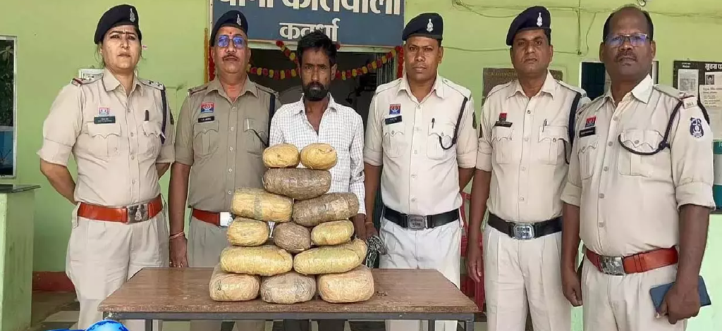 CG : नशे के खिलाफ बड़ी कार्रवाई, 9 किलो गांजा के साथ दो तस्कर गिरफ्तार …