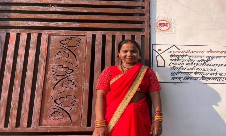 CG : प्रधानमंत्री आवास योजना से साकार हुआ पक्के घर का सपना …