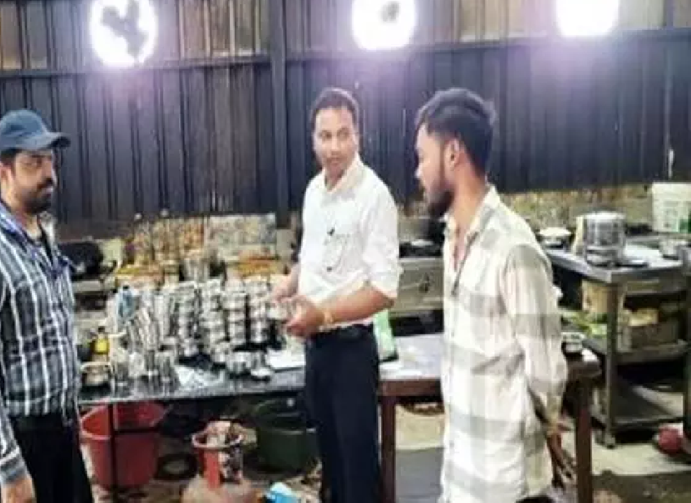 CG : खाद्य व औषधि प्रशासन विभाग ने ढाबों और किराना दुकान का औचक निरीक्षण …