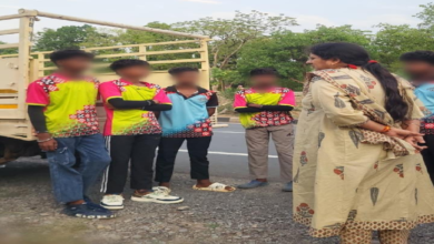 CG : बाल श्रम के लिए ले जा रहे 6 नाबालिग बच्चों को कराया मुक्त…