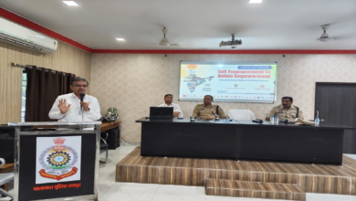 CG : यातायात पुलिस जवानों को राजयोग मेडिटेशन से तनाव मुक्ति का संदेश …