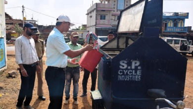 CG : पुराने ट्रायसायकिल का पुनः उपयोग कर तैयार किया जा रहा कचरा संग्रहण वाहन …