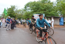 CG : विश्व साइकिल दिवस पर निकली जागरूकता रैली …